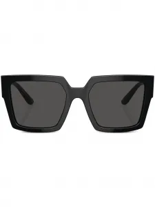 Солнцезащитные очки в квадратной оправе Dolce & Gabbana Eyewear, черный