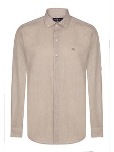 Рубашка JIMMY SANDERS, бежевый