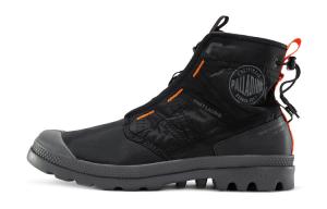 Pampa Canvas Shoes Unisex High-top Black Palladium