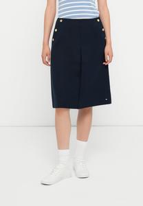 Юбка Tommy Hilfiger PREPPY TEXTURE KNEE SKIRT, Dark Night Navy/Dark Blue