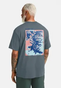 Футболка с принтом confident Jack Wolfskin, Trail Grey Odessa