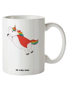 Кружка XL Unicorn Birthday с надписью белого цвета Mr. & Mrs. Panda