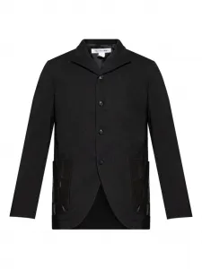 Блейзер с накладными карманами и на пуговицах Comme Des Garçons Shirt, черный
