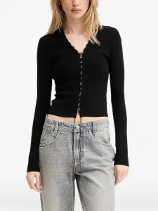 Кардиган с V-образным вырезом Miss Sixty, черный