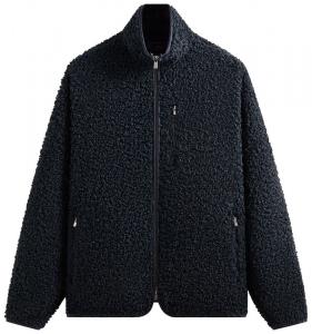 Куртка Kith Curly Sherpa Antony Full Zip, синий