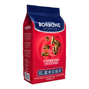 Кофе Borbone Selection Espresso Intenso 1000г | кофе в зернах 100% Робуста | Полностью автоматические машины и портафильтры Caffé Borbone