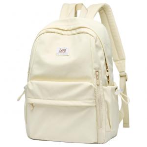 Тканевый рюкзак унисекс разноцветный Lee, cream белый