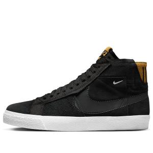 Кроссовки sb zoom blazer mid prm Nike, черный