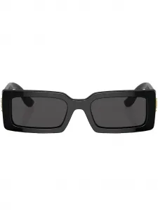 Солнцезащитные очки в прямоугольной оправе Dolce & Gabbana Eyewear, черный