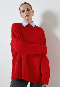 Детальный джемпер Touché Privé, Red