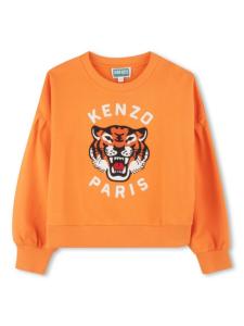 Kenzo Kids толстовка Festive, оранжевый