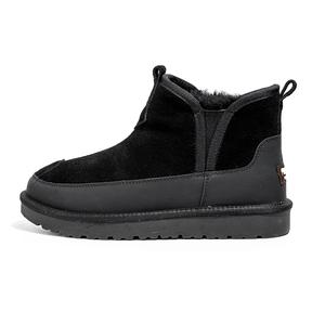 Тёплые износостойкие противоскользящие короткие зимние ботинки мужские LUOMAIKE, цвет хаки