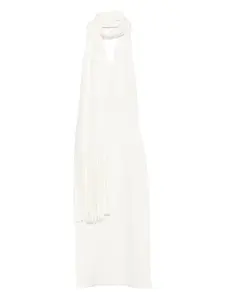 Платье миди Caia с халтер-воротом Cult Gaia, белый