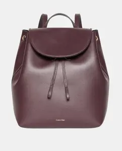 Рюкзак с клапаном Calvin Klein, черный