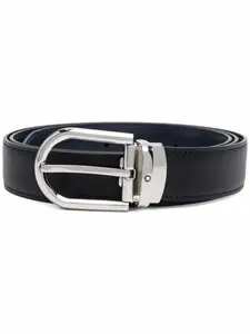 Ремень с пряжкой Montblanc, черный