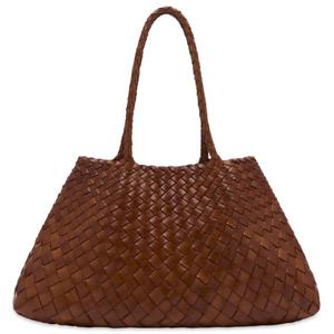 Большая сумка Санта-Кроче Dragon Diffusion, коричневый