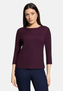 Топ с длинными рукавами mit rundhalsausschnitt Betty Barclay, Dark Aubergine