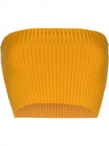 Топ-бандо в рубчик CHLOÉ, желтый