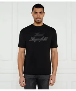 Футболка Regular fit Karl Lagerfeld, черный