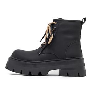 WEISHIBANGWEI Короткие ботинки Martin унисекс, черные