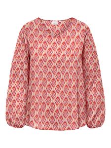 ONLY Carmakoma Блузка 'CARVica' в красном цвете