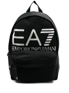 Рюкзак с логотипом Ea7 Emporio Armani, черный