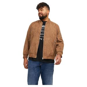Куртка Jack & Jones Rocky Faux Suede, коричневый