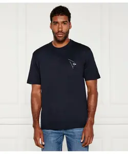 Футболка te_section Regular fit Boss Orange, синий