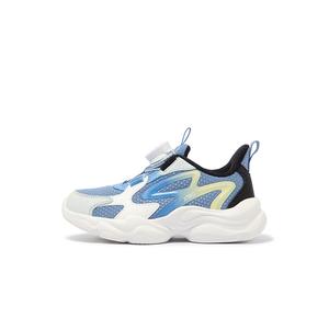 XTEP Скользоустойчивые износостойкие низкие детские повседневные кроссовки White Blue для детей 3-7 лет