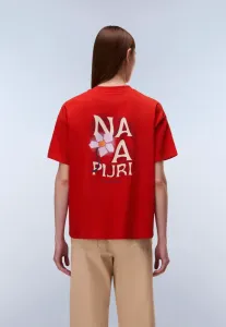Футболка с принтом илианы Napapijri, Red