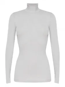 Водолазка в рубчик Hanro, серый