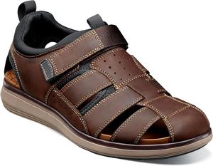 Мужские сандалии Florsheim Venture Fisherman, Brown Crazy Horse