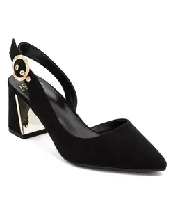 Женские туфли Candree на блочном каблуке с открытой пяткой Jones New York, черный
