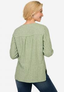 Блуза LAURASØN, хаки