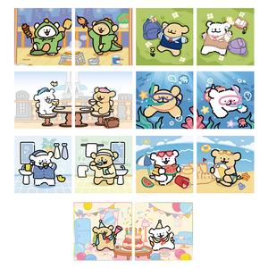 Мальтийская коллекция "три приема пищи" всесезонные фото рамки мистические боксы одиночный мистический бокс/полный бокс 12 шт TOI