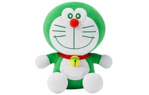 UNIQLO Кукла плюшевая Doraemon Characters Sustainable Development Ambassador Green, высота 21 см