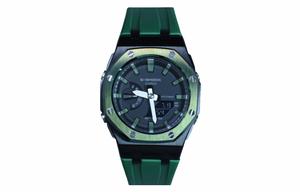 Часы Casio G-Shock Analog-Digital 2100 Series, арт. GA-2100-1A, зеленый