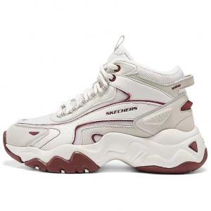 Кроссовки женские DLITES Lifestyle Shoes Women's High-Top Beige/Red Skechers