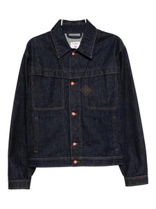 Джинсовая куртка с вышитым логотипом Casablanca, синий