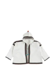 Удлиненная куртка Karen с капюшоном Fortela, белый