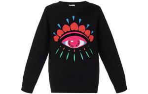 Свитер детский Kenzo кашемировый, черный