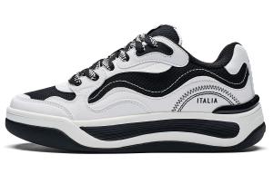 Kappa Низкие износостойкие кроссовки для скейтбординга Back to Back, унисекс, черные, белые