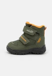 Зимние ботинки goretex husky1 Superfit, Grün/Orange