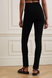 VICTORIA BECKHAM Леггинсы эластичного трикотажа, черный