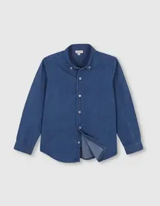 Джинсовая рубашка для мальчика Gocco, индиго