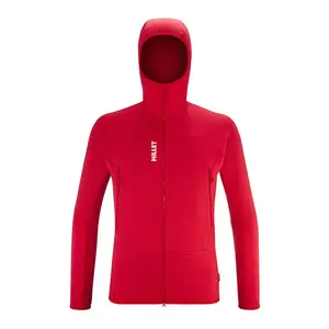 FUSION GRID HOODIE M Мужская куртка Millet, красный