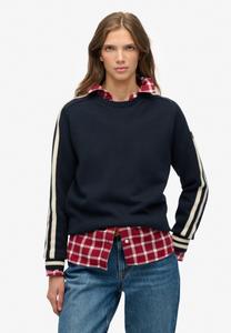 Джемпер Superdry & Co Jumper, Deep Navy Natural Wh/Blue