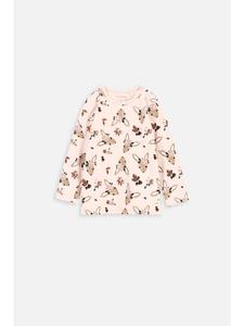 Хлопковая футболка бежевого цвета Coccodrillo