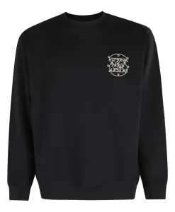 Черная толстовка с короткими рукавами Tressers с надписью Drole De Monsieur, черный