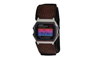 Ретроффит серия кварцевый механизм нейлоновый ремешок унисекс разноцветный циферблат CASIO